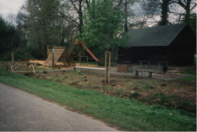Bild vom Spielplatz der Grillhütte